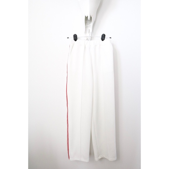 Woven Sports Stripe Pintuck Pants - Picture 4 of 6